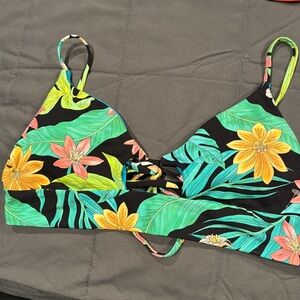 Hurley Large bloom wash rvsb bralette